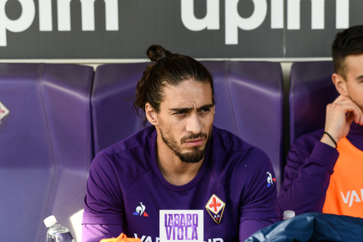 Caceres: "La Fiorentina è un grande club, resterò qui a lungo. Vorrei essere vicino alla mia famiglia ma non posso" - Firenze, stadio Artemio Franchi, 08.02.2020, Fiorentina-Atalanta, Foto Fiorenzo Sernacchioli. Copyright Labaroviola.com