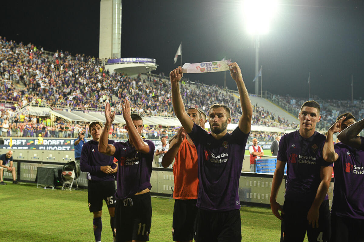 Pezzella: "Astori ci ha trasmesso valori importanti. Lo portiamo con noi ogni giorno. Al campo..." - Firenze, stadio Artemio Franchi, 22.09.2018, Fiorentina-Spal, Foto Fiorenzo Sernacchioli. Copyright Labaroviola.com, Pezzella