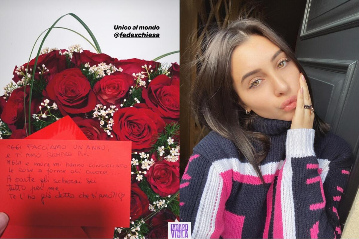 Chiesa e la lettera d'amore alla sua Benedetta. Ecco chi è la fidanzata con la Fiorentina nel cuore - 
