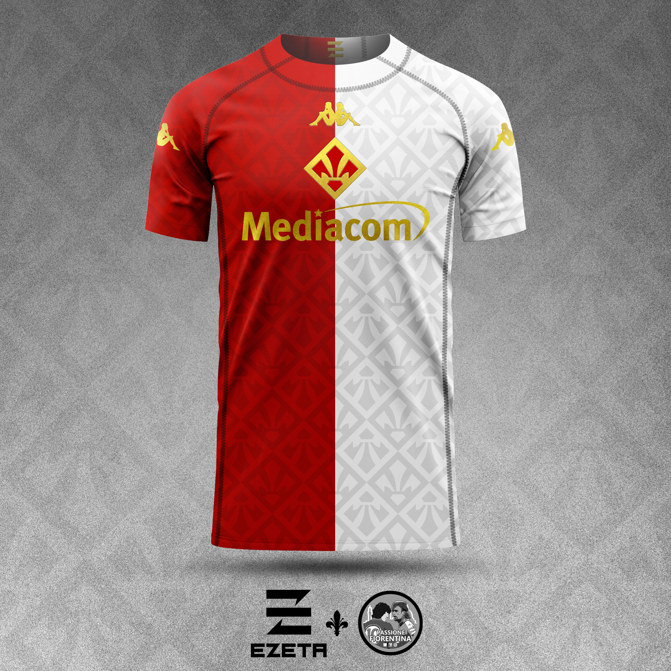 La Fiorentina vestirà Kappa, tre proposte sulla nuova maglia firmate Ezeta per Passione Fiorentina