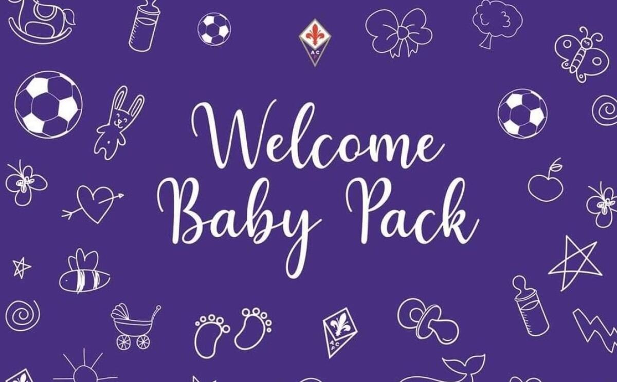 Il momento è arrivato! I piccoli nati di Firenze avranno in regalo gadget della Fiorentina - 