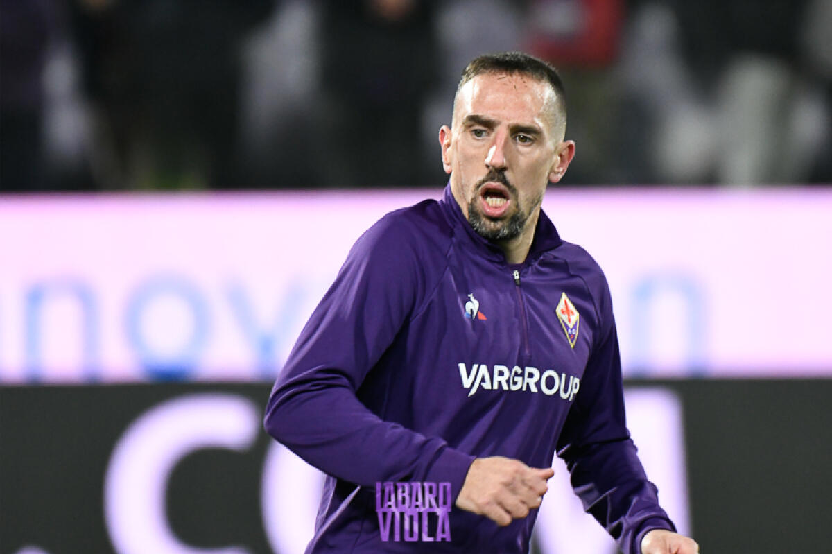 Nazione, Ribery non può allenarsi al centro sportivo: serve una deroga al protocollo - Firenze, stadio A.Franchi, 30.11.2019, Fiorentina-Lecce, foto Fiorenzo Sernacchioli. Copyright Labaroviola.com