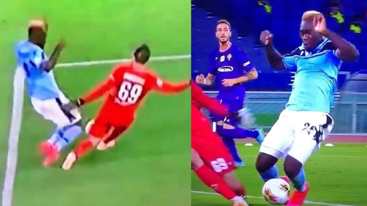 (FOTO): Caicedo cade ma non c’è contatto con Dragowski. Fiorentina scippata all’Olimpico - 