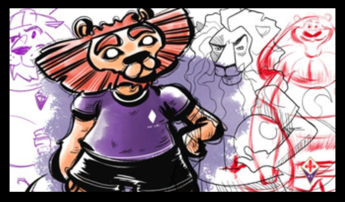 Arriva la mascotte della Fiorentina creata da Comics, ecco le prime proposte - 