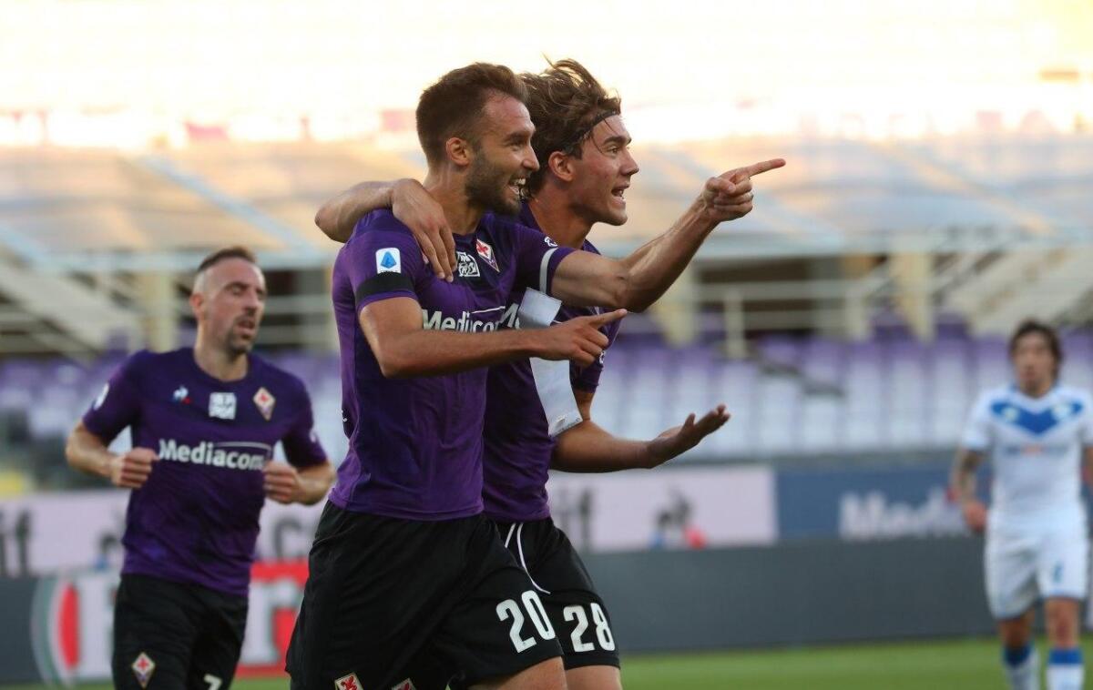 Fiorentina-Brescia termina 1-1. I viola sprecano diverse occasioni da gol e deludono i loro tifosi - 