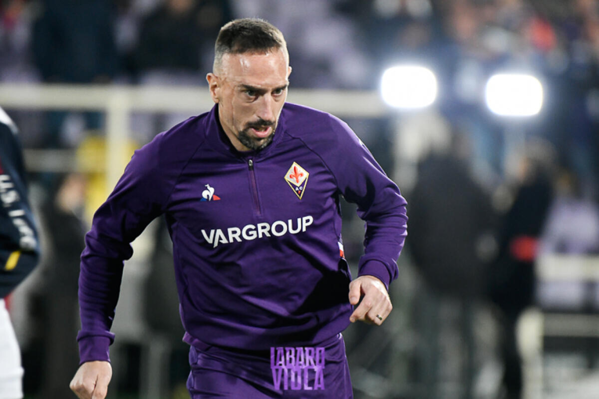 Corriere Fiorentino, Ribery vuole giocare ma va utilizzato con parsimonia. Con il Brescia dal 1'? - Firenze, stadio A.Franchi, 30.11.2019, Fiorentina-Lecce, foto Fiorenzo Sernacchioli. Copyright Labaroviola.com