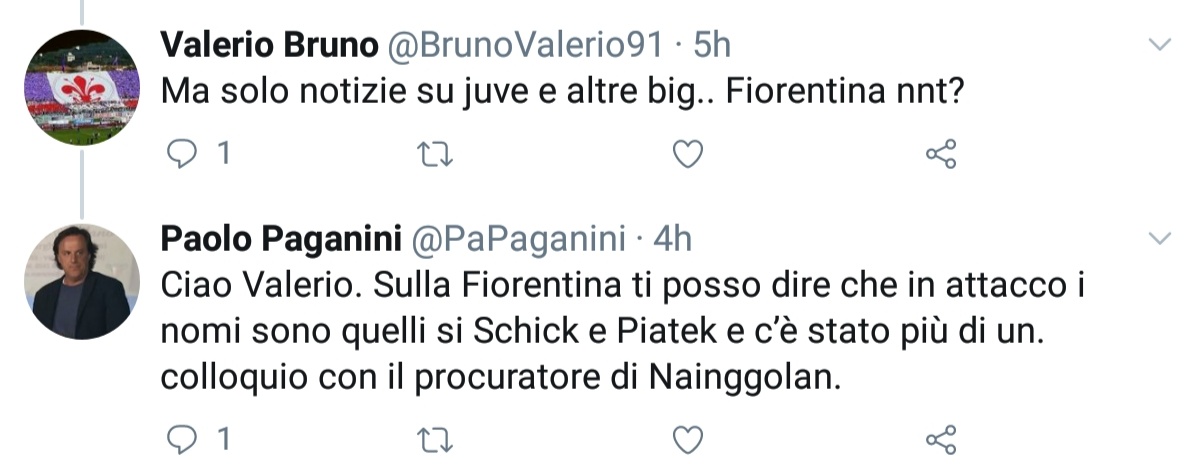 Rai Sport, contatti tra la Fiorentina e Spalletti. Incontri tra la società viola e Nainggolan