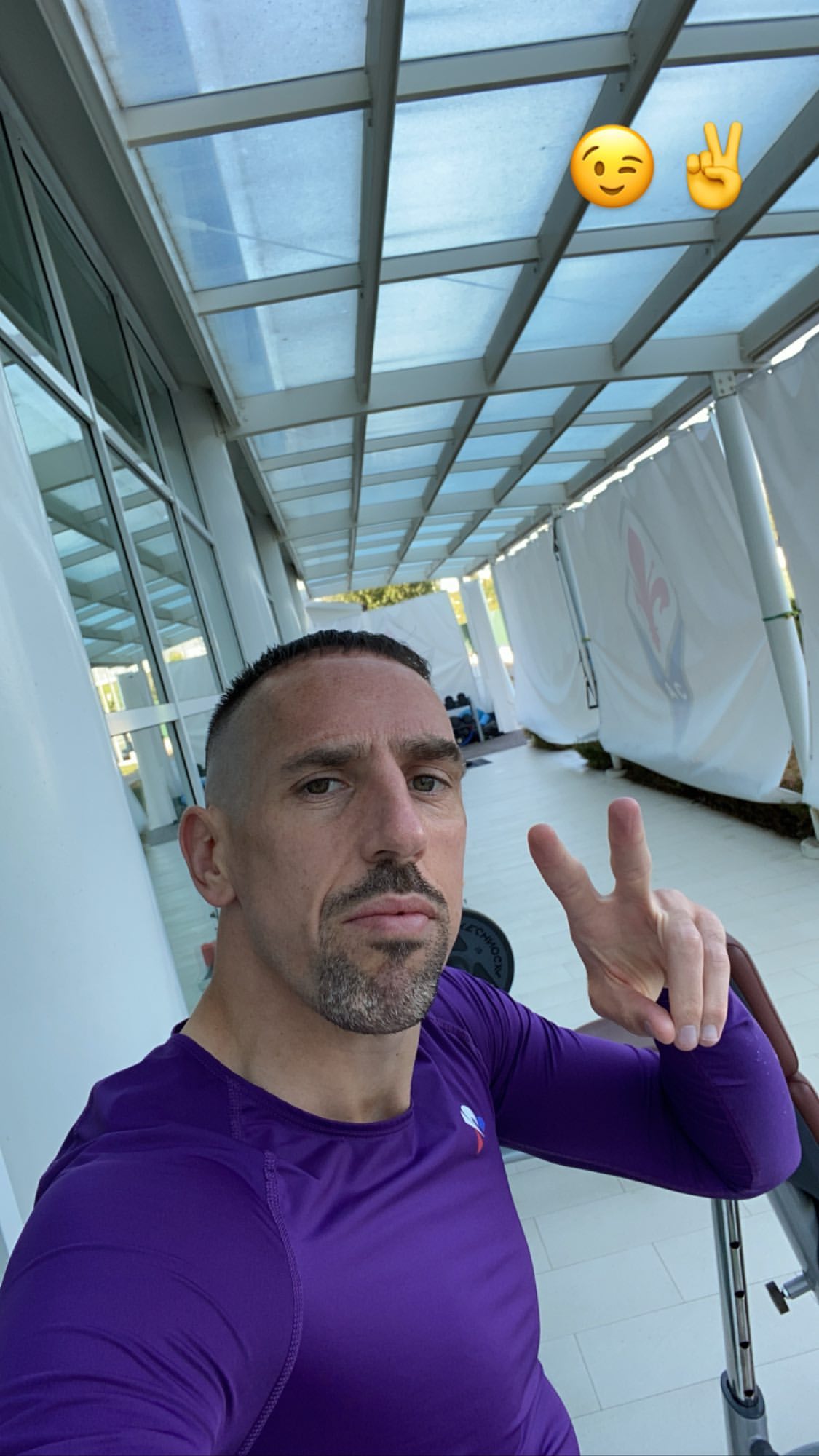 FOTO e VIDEO, Ribery prende in giro Vlahovic, non lo trova all'alba ai campini e al suo arrivo...