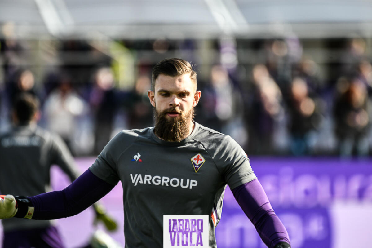 Dragowski, è out per infortunio, non va nemmeno in panchina. Terracciano in porta - Firenze, stadio Artemio Franchi, 08.02.2020, Fiorentina-Atalanta, Foto Fiorenzo Sernacchioli. Copyright Labaroviola.com