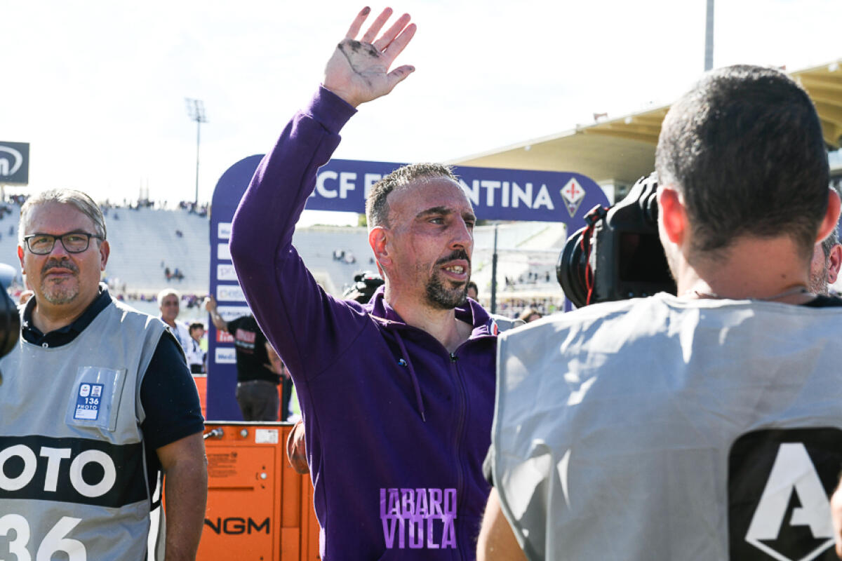 Corriere Fiorentino, Ribery può rescindere a fine campionato: tutto dipenderà dalla volontà di Wahiba - Firenze, stadio A.Franchi, 06.10.2019, Fiorentina-Udinese, foto Fiorenzo Sernacchioli. Copyright Labaroviola.com