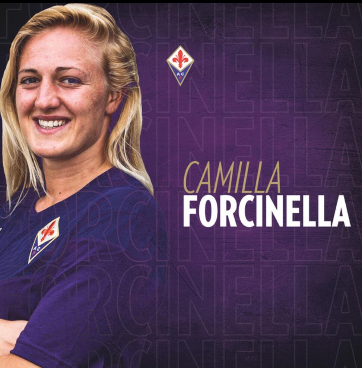 ACF Fiorentina, Camilla Forcinella è una nuova calciatrice. Ha vestito la maglia... - 