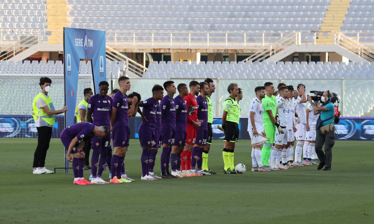 Roma-Fiorentina giocherà il 26 luglio alle 19:30. Fiorentina-Bologna il 29 alle 21:45 - 