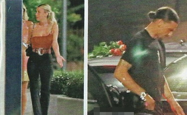 Le foto del settimanale Chi che dimostrano l'incontro notturno tra Ibrahimovic e Diletta Leotta