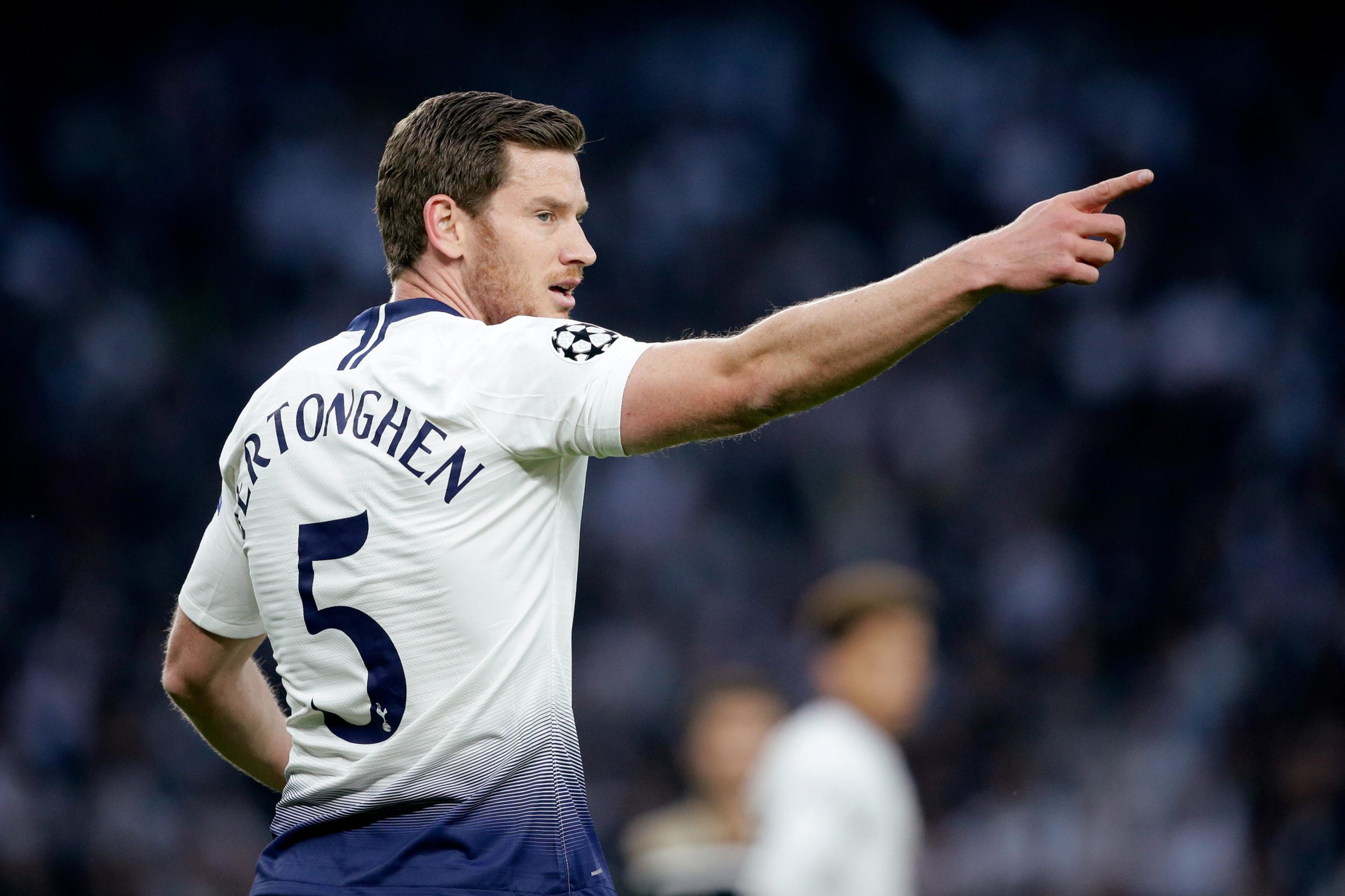 Jan Vertonghen of Tottenham Hotspur during Tottenham Hotspur - Ajax NETHERLANDS, BELGIUM, LUXEMBURG ONLY COPYRIGHT BSR/SOCCRATES