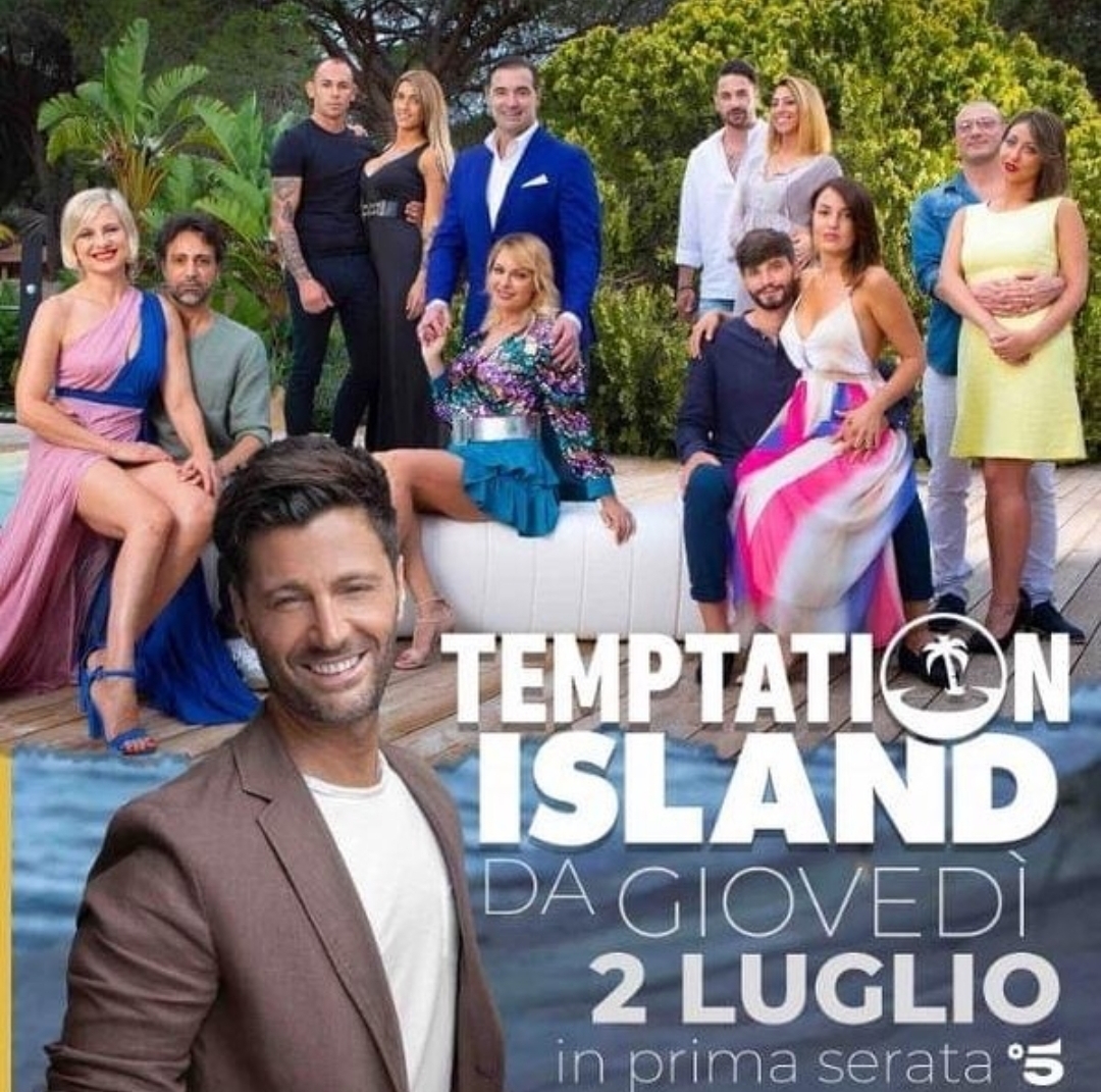 Un cuore viola a Temptation Island, Lorenzo Amoruso nel reality di canale 5 con la miss Italia Manila Nazzaro