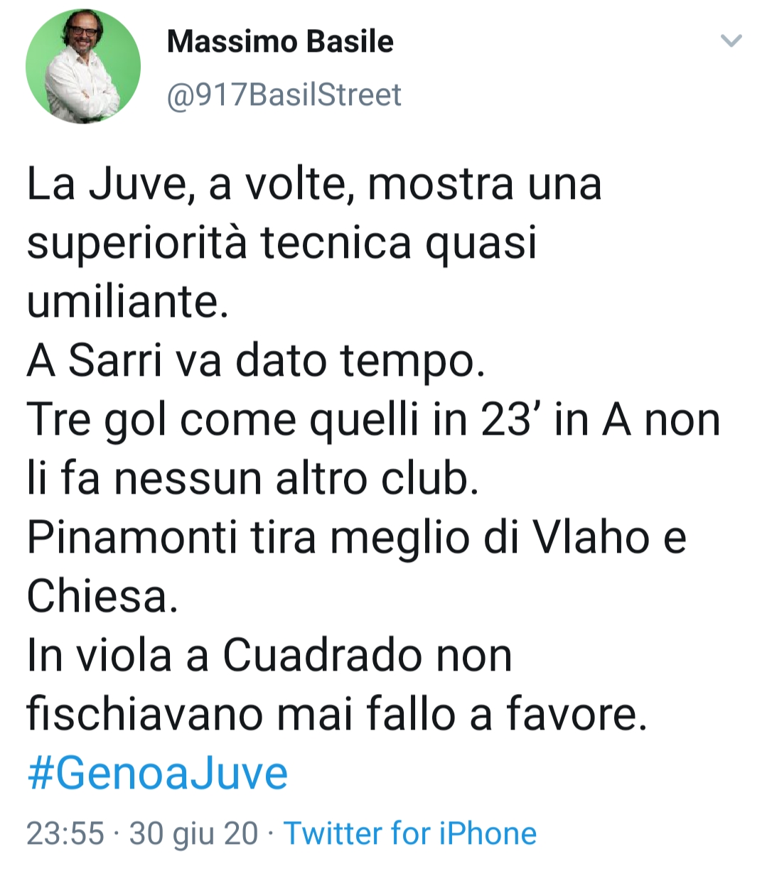 Basile: "Pinamonti tira meglio di Vlahovic e Chiesa. In viola a Cuadrado non fischiavano mai..."