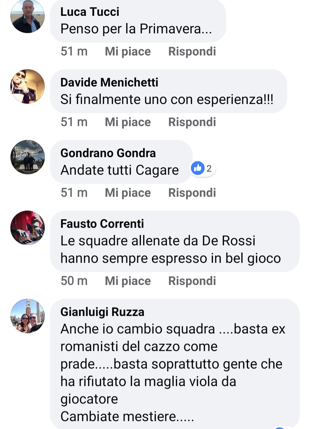 De Rossi nuovo allenatore della Fiorentina? I tifosi viola esplodono sui social "Ridimensionamento"