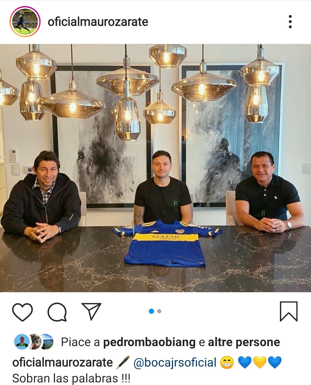 Ufficiale: Zarate rinnova con il Boca Juniors per un anno