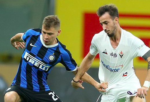 Castrovilli vs Barella in Inter-Fiorentina