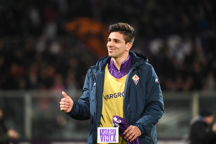 Firenze, stadio Franchi, 10.03.2019, Fiorentina-Lazio, foto Fiorenzo Sernacchioli. Copyright Labaroviola.com, Simeone