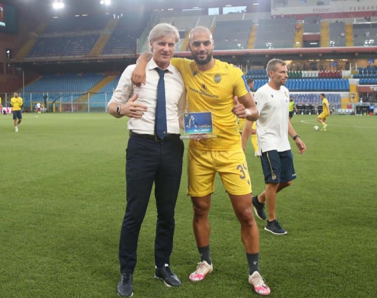 Amrabat: "Grazie Verona! Sono in attesa della nuova stagione" - 