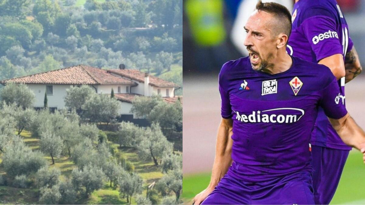 Ribery cambia casa ma resta a Bagno a Ripoli. Ecco la nuova villa - 