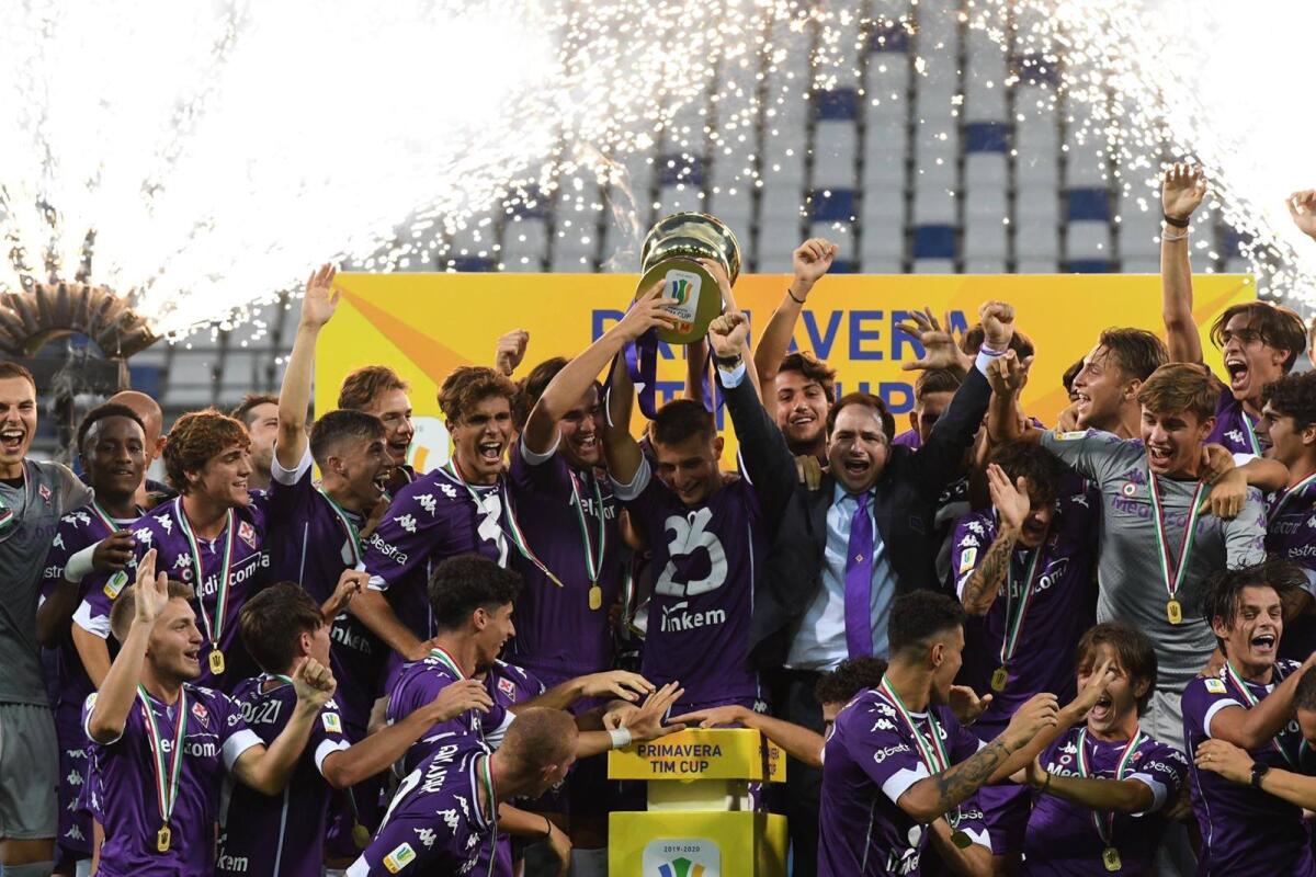 La Fiorentina Primavera vince la Coppa Italia al Mapei Stadium. Gol vittoria di Dutu - 