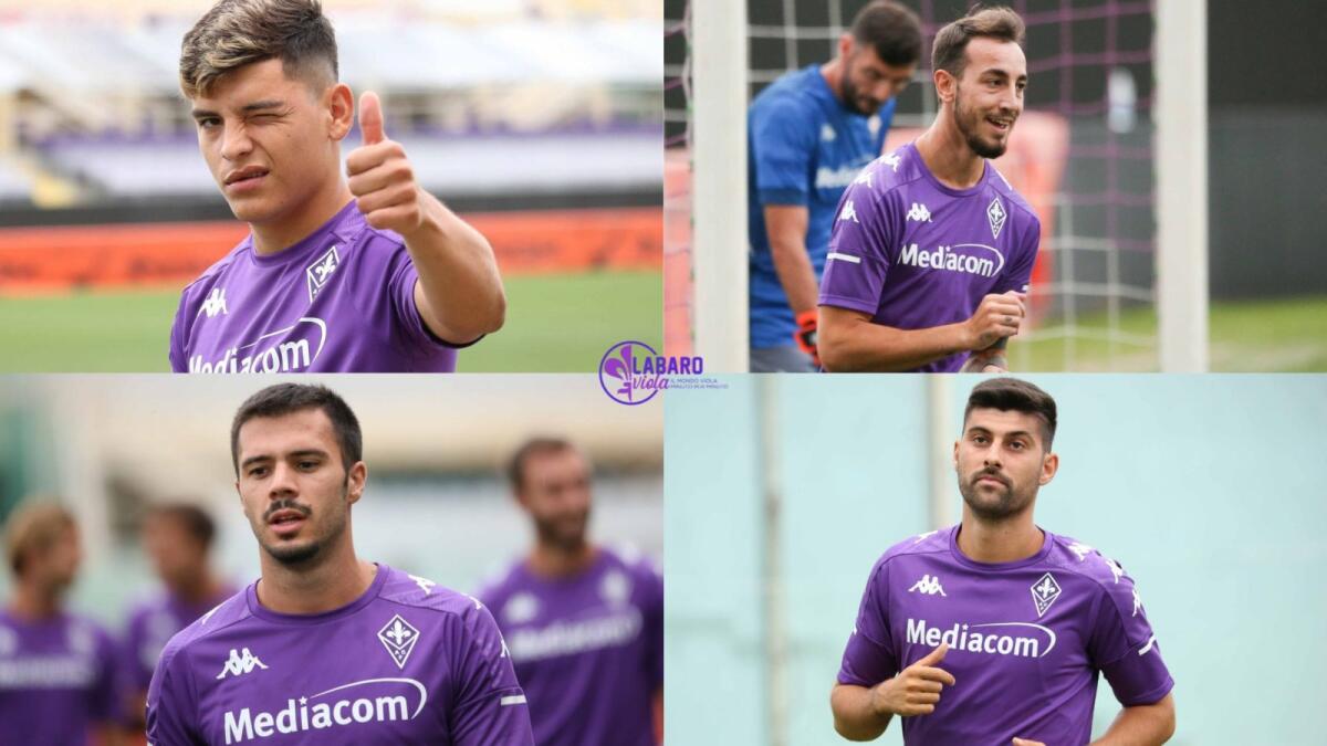 Le foto del primo allenamento della Fiorentina, nuova divisa firmata da Kappa - 