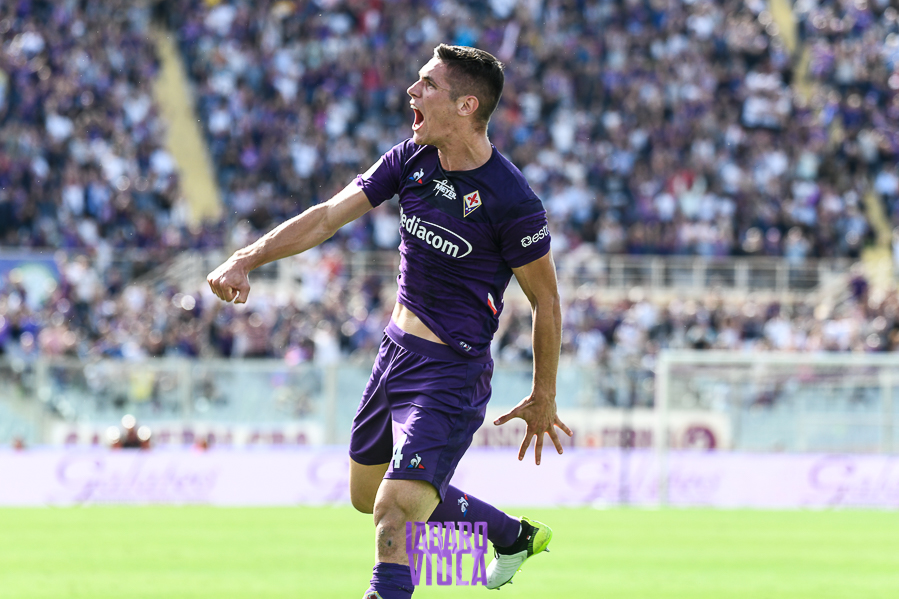 Firenze, stadio A.Franchi, 06.10.2019, Fiorentina-Udinese, foto Fiorenzo Sernacchioli. Copyright Labaroviola.com