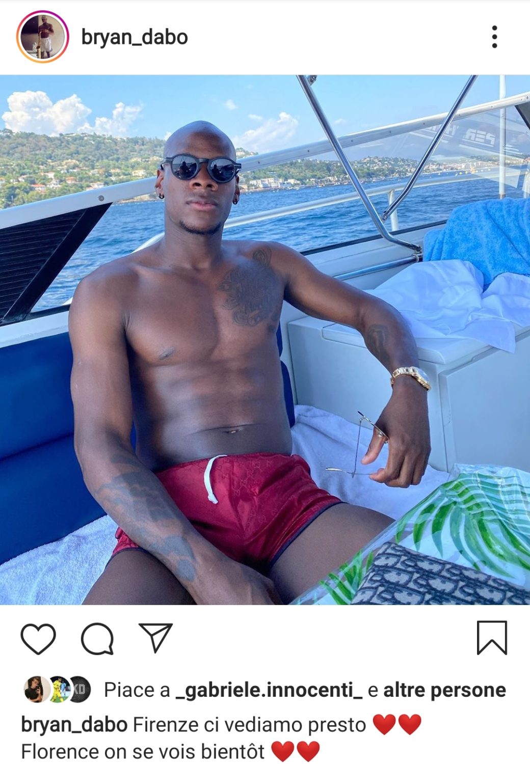 Bryan Dabo su Instagram: "Firenze ci vediamo presto"