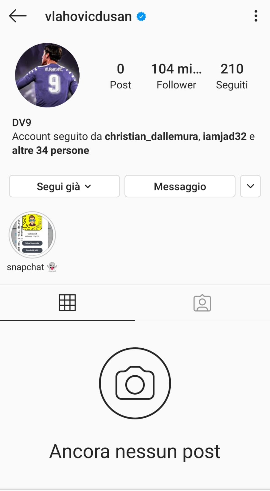 (FOTO): Vlahovic sbaglia il gol del 4-2: troppa la delusione, elimina tutte le foto di Instagram