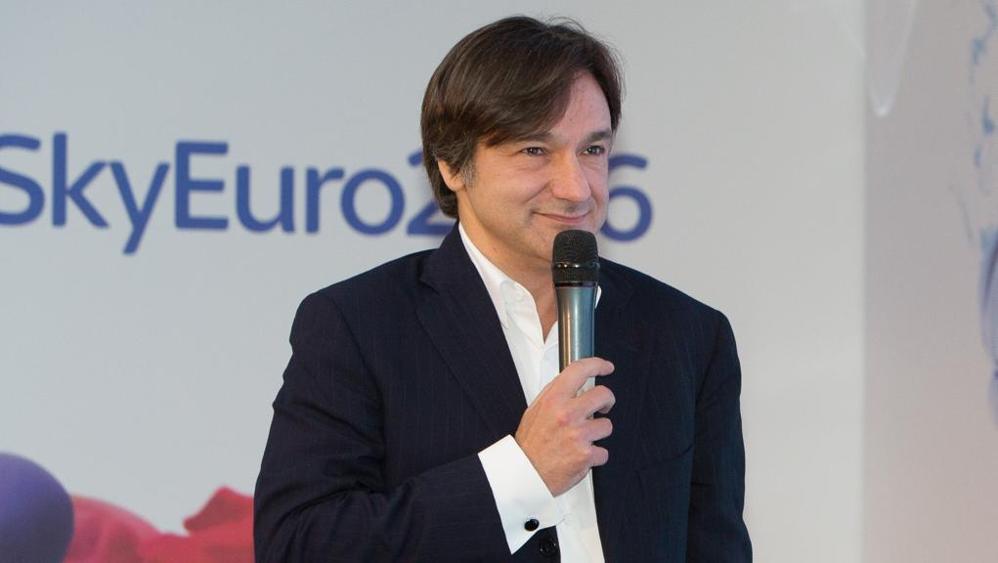 Il telecronista di Sky Sport Fabio Caressa