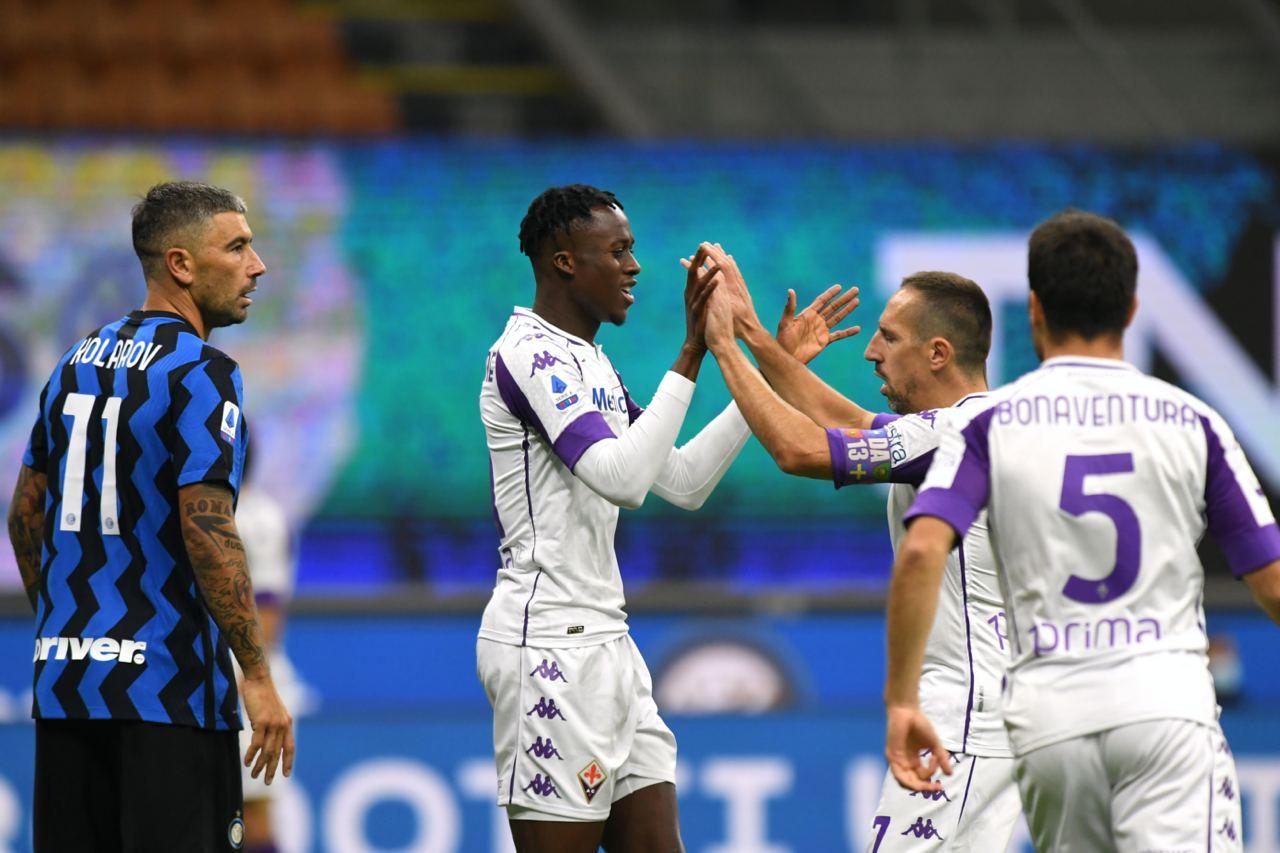 Corriere Fiorentino, Ribery, caviglia gonfia dopo il colpo di Barella. In dubbio per la Samp?