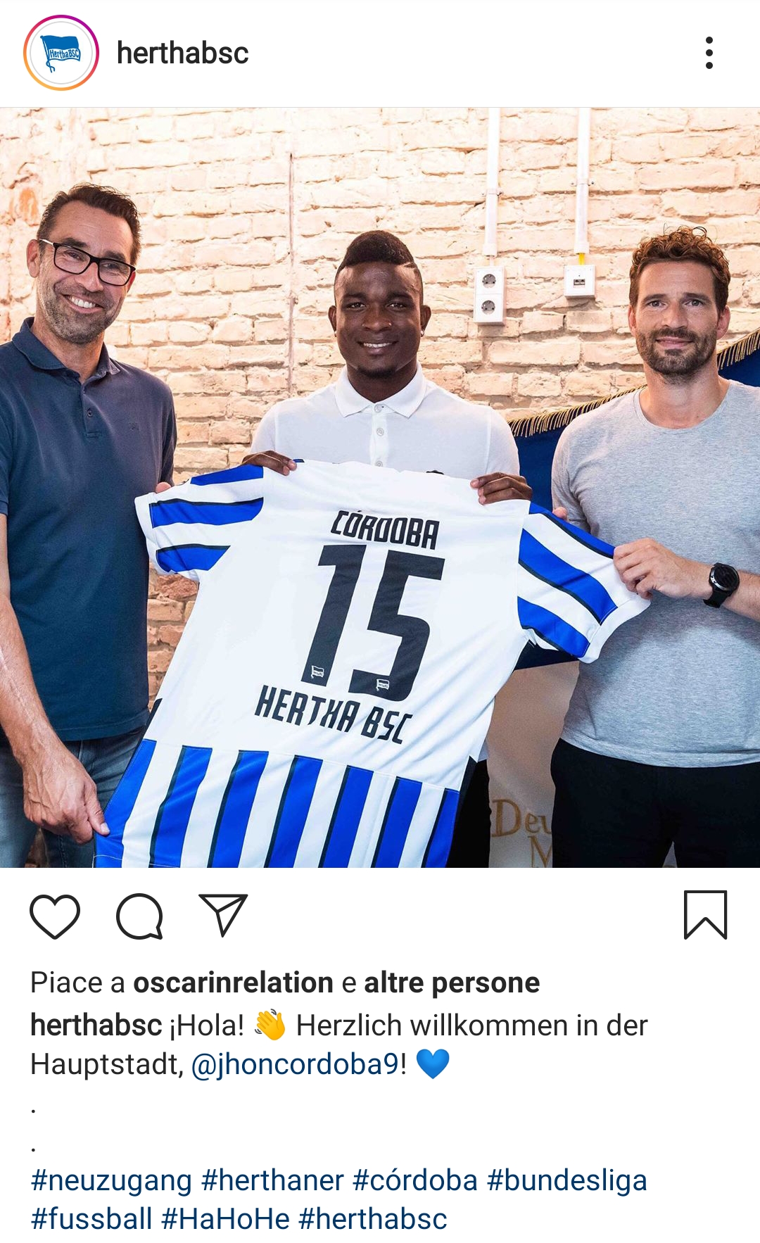 L'Hertha Berlino si rinforza in attacco. Possibile arrivo di Piatek in viola?