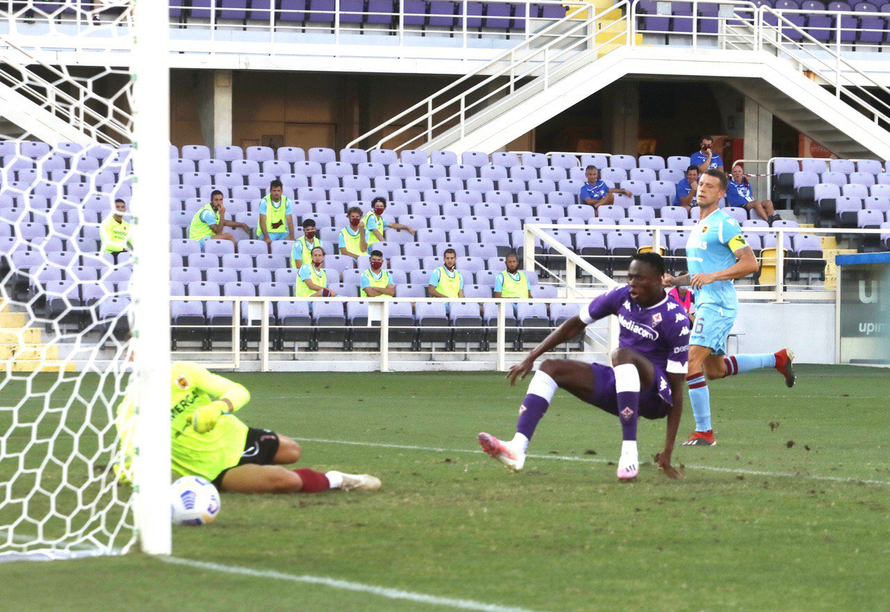 La Fiorentina ne fa cinque, Ribery show, doppietta Kouamè. Il racconto della partita