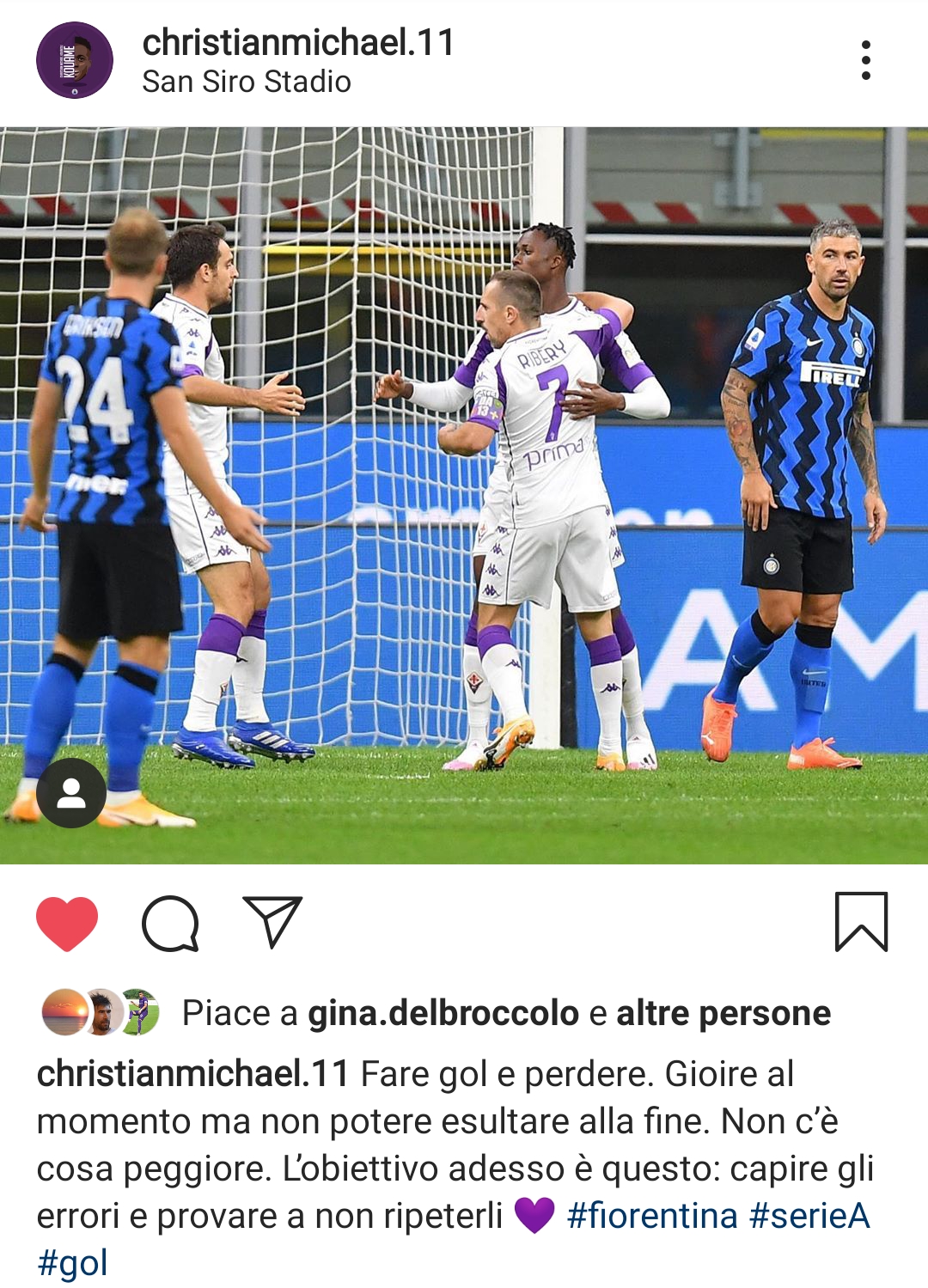 Kouame: "Fare gol e perdere. Adesso l'obiettivo è capire gli errori"