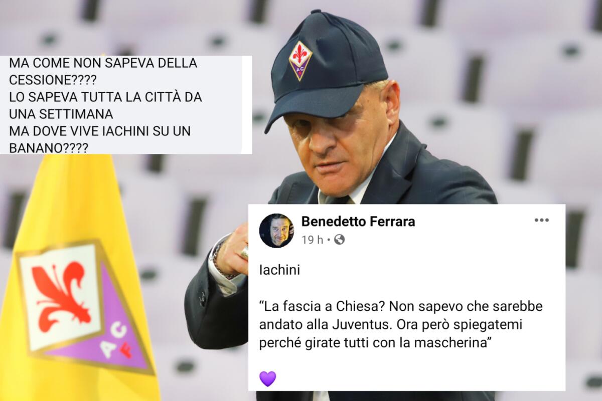 Tifosi viola contro Iachini per la frase: "Fascia a Chiesa non è stato errore, non sapevo nulla" - 