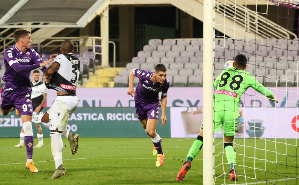 Moviola CorSport, ok il gol di Milenkovic, nessun rigore per il tocco di braccio in area di Biraghi - Foto di proprietà di ACF Fiorentina. Riproduzione vietata ©