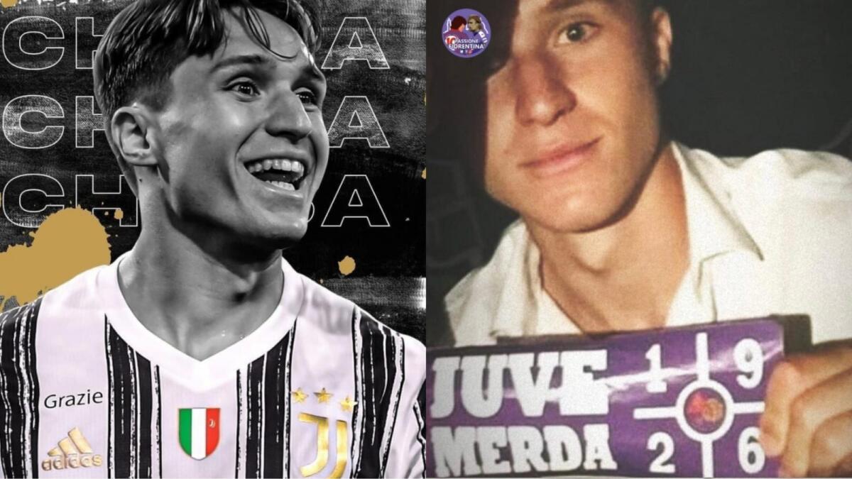 Quando Chiesa mostrava con fierezza l'adesivo "Juve M...". Adesso lo scatto diventa virale sui social. FOTO - 