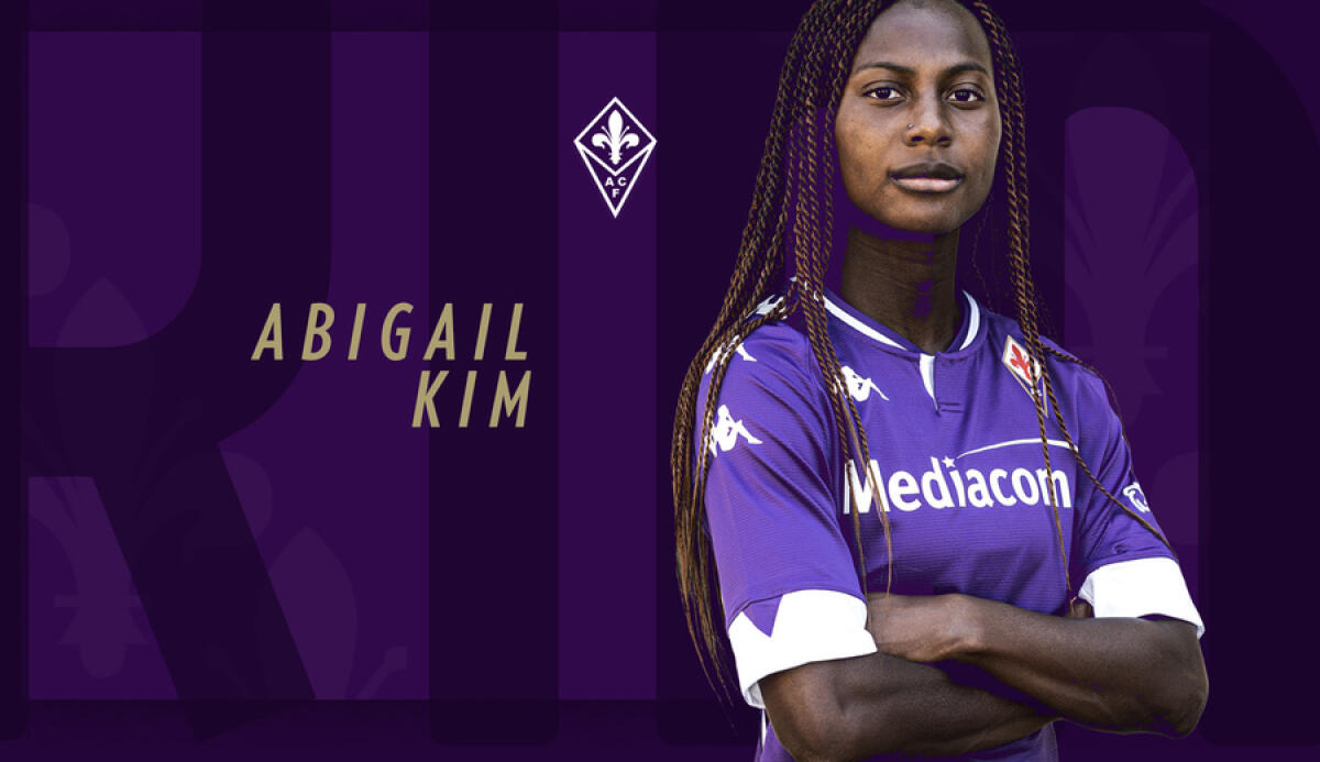 Abigail Kim, nuovo rinforzo in attacco "made in Usa" per la Fiorentina Femminile. Il comunicato - Fonte foto Acffiorentina.com