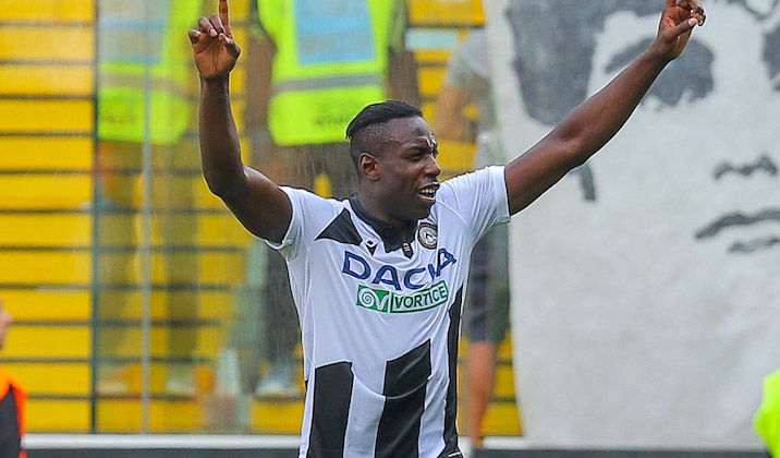 Al 43' l'Udinese riapre la gara grazie ad Okaka su cross di De Paul. È 2-1 al Franchi