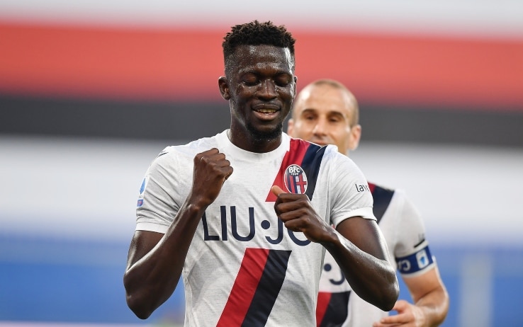 Musa Barrow, Ala Sinistra del Bologna ph_Sky Sport