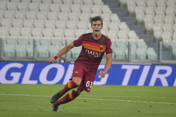 Foto Fabio Rossi/AS Roma/LaPresse01/08/2020 Torino (Italia)Sport CalcioJuventus-RomaCampionato Italiano Serie A TIM 2019/2020 - Allianz StadiumNella foto: Riccardo CalafioriPhoto Fabio Rossi/AS Roma/LaPresse01/08/2020 Turin (Italy)Sport SoccerJuventus-Rom