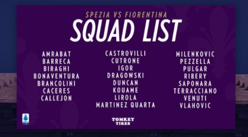 Convocati, quasi tutti presenti: recupera Castrovilli, prima per Martinez Quarta, Barreca e Callejon