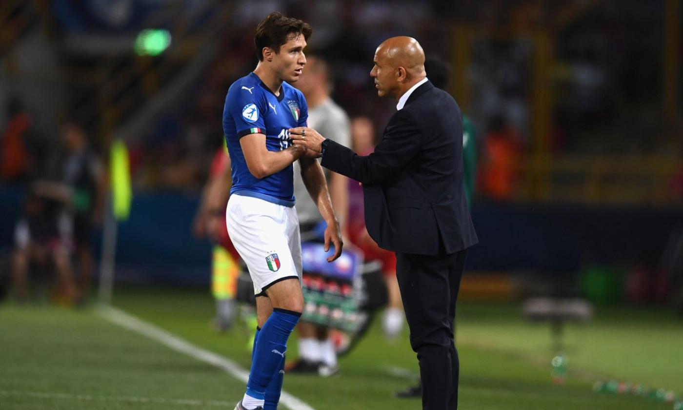 Di Biagio: "Chiesa alla Juventus? Non può sbagliare neanche 15', se tocchi 4 palloni devi fare 3 gol"