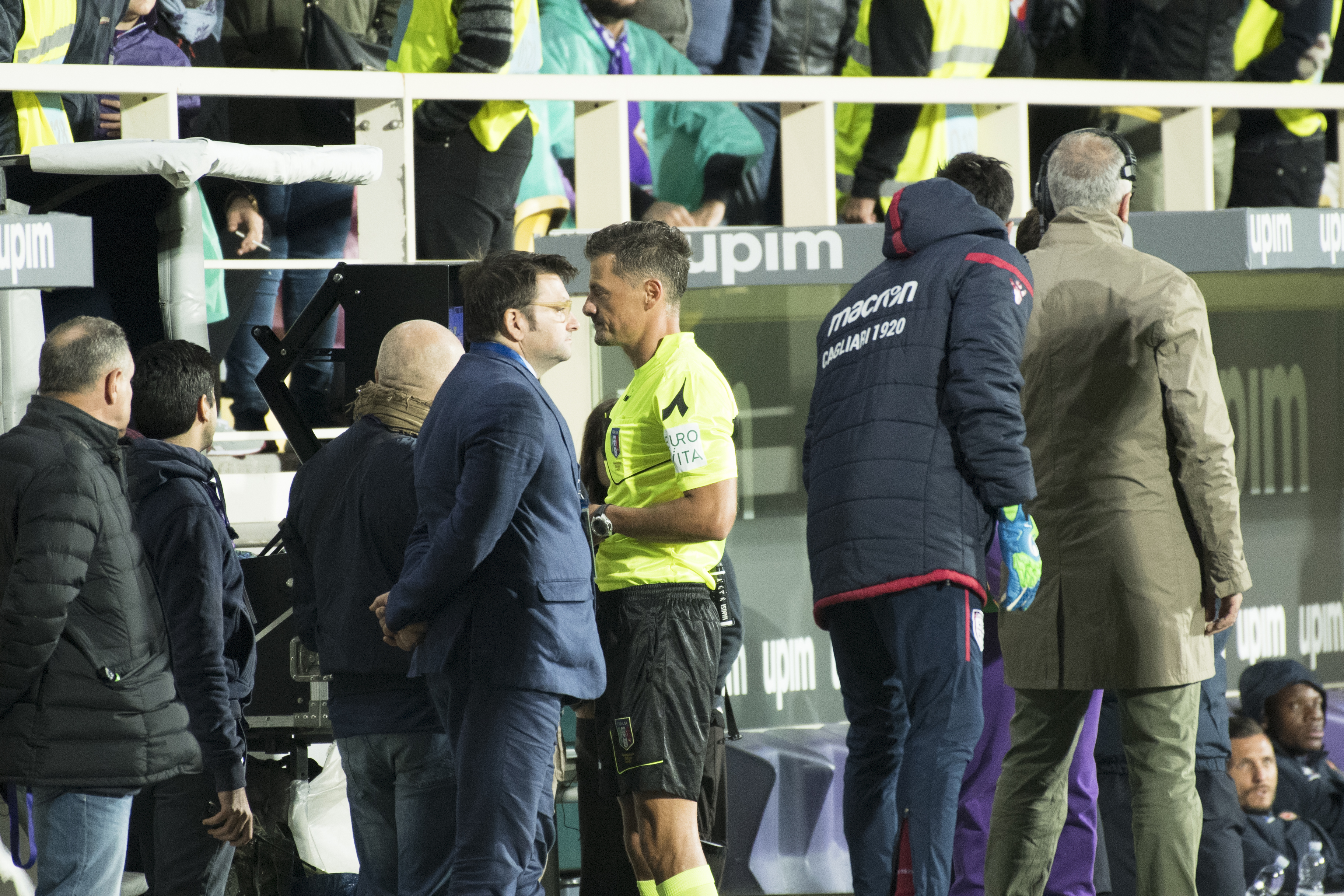 Firenze, stadio Artemio Franchi, 21.10.2018, Fiorentina-Cagliari, Foto Fiorenzo Sernacchioli. Copyright Labaroviola.com, Giacomelli