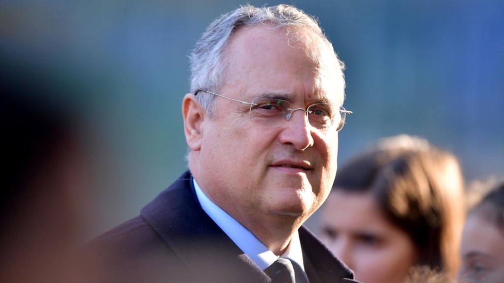 Claudio Lotito, proprietario della Salernitana