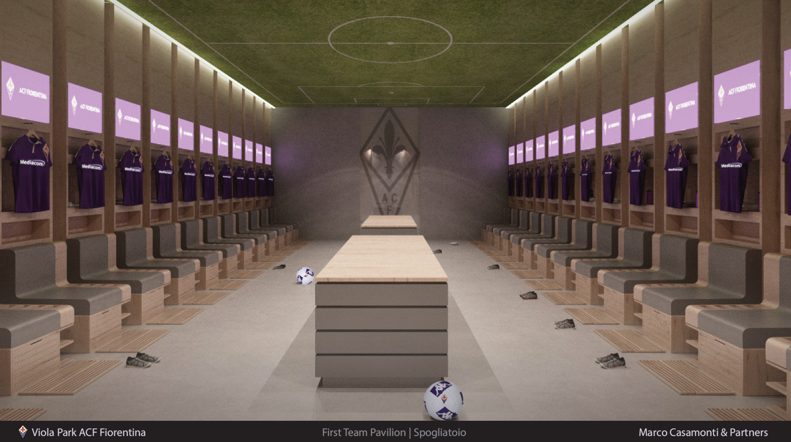 Ecco il Viola Park: il centro sportivo della Fiorentina a Bagno a Ripoli. Pronto fra 14 mesi