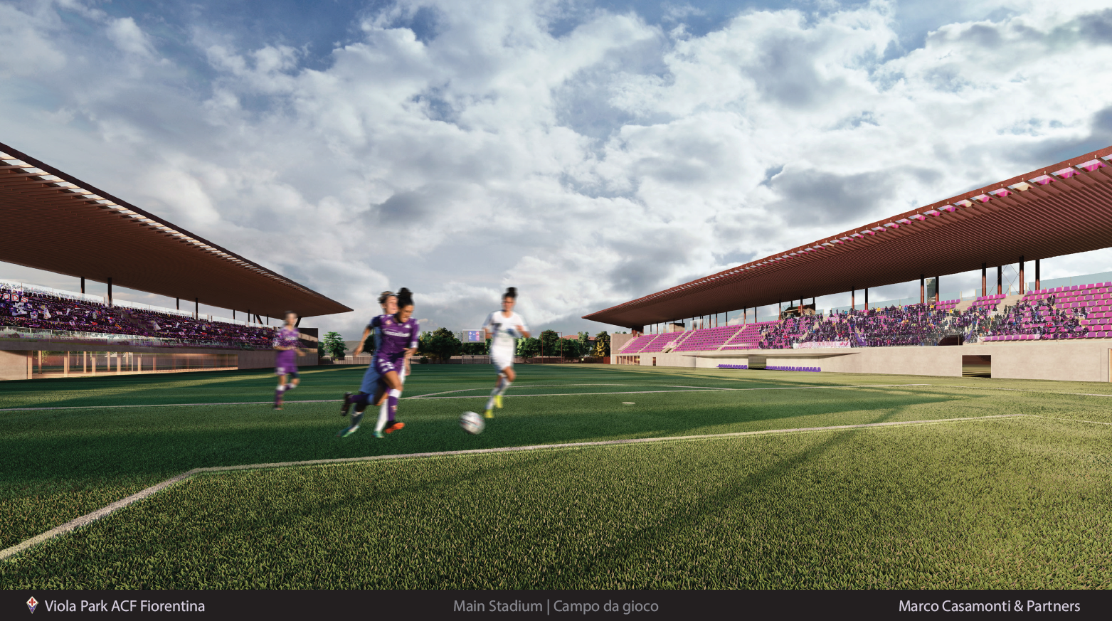 Ecco il Viola Park: il centro sportivo della Fiorentina a Bagno a Ripoli. Pronto fra 14 mesi
