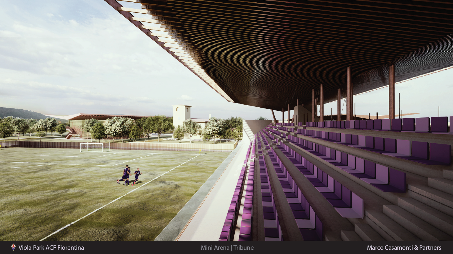 Ecco il Viola Park: il centro sportivo della Fiorentina a Bagno a Ripoli. Pronto fra 14 mesi